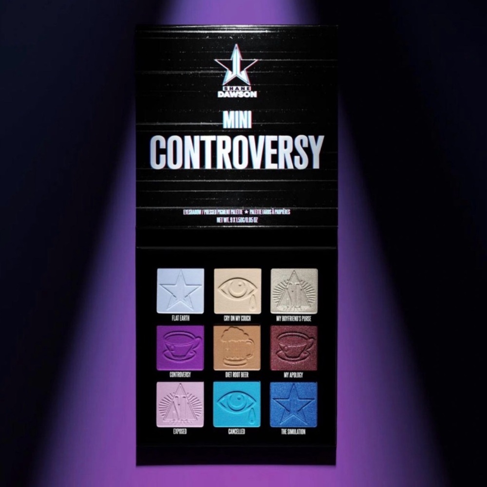 Jeffree Star And Shane Dawson Mini Controversy Palette *NIB - Picture 4 of 4